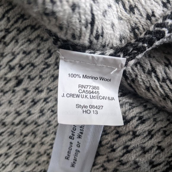 J. Crew Merino Wool Sweater L (fits Med) - Picture 3 of 9